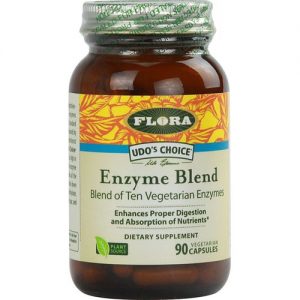 Flora's, Mistura de Enzimas - 90 Cápsulas