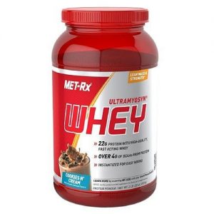 MET-Rx Ultramyosyn Whey, Cookies & Creams - 2 lbs