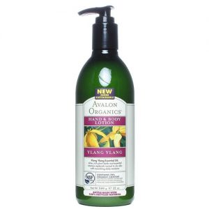 Avalon Organics, Loção Hidratante para Mãos e Corpo - Ylang Ylang - 12 fl oz (340g)