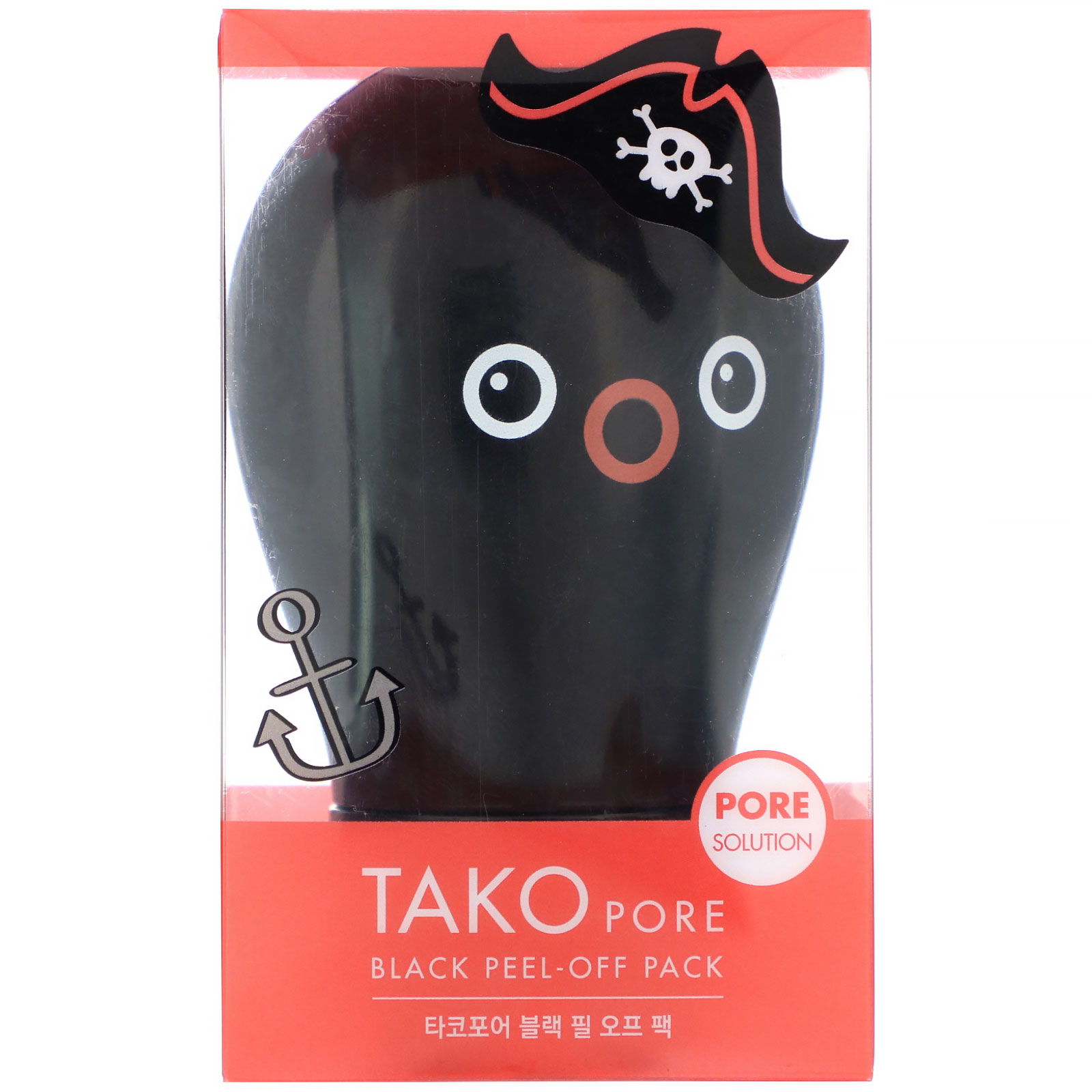 Tony Moly, Tako Pore, Black Peel-Off Pack, 3.71 fl oz (110 ml) - Imagem 2