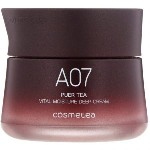 Cosmetea, Puer Tea Vital Moisture, Creme de Hidratação Profunda, 50 g (1,76 oz)