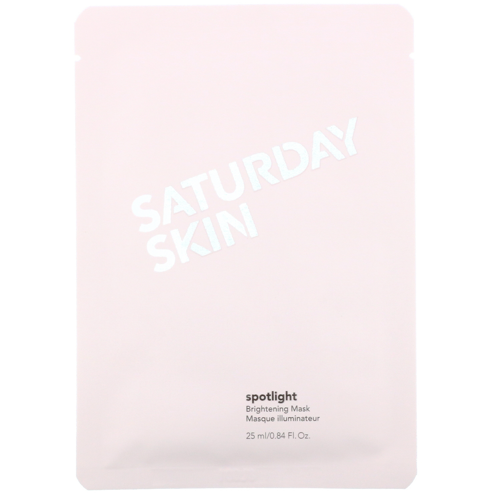 Saturday Skin, Spotlight, Máscara Clareadora, 5 Máscaras