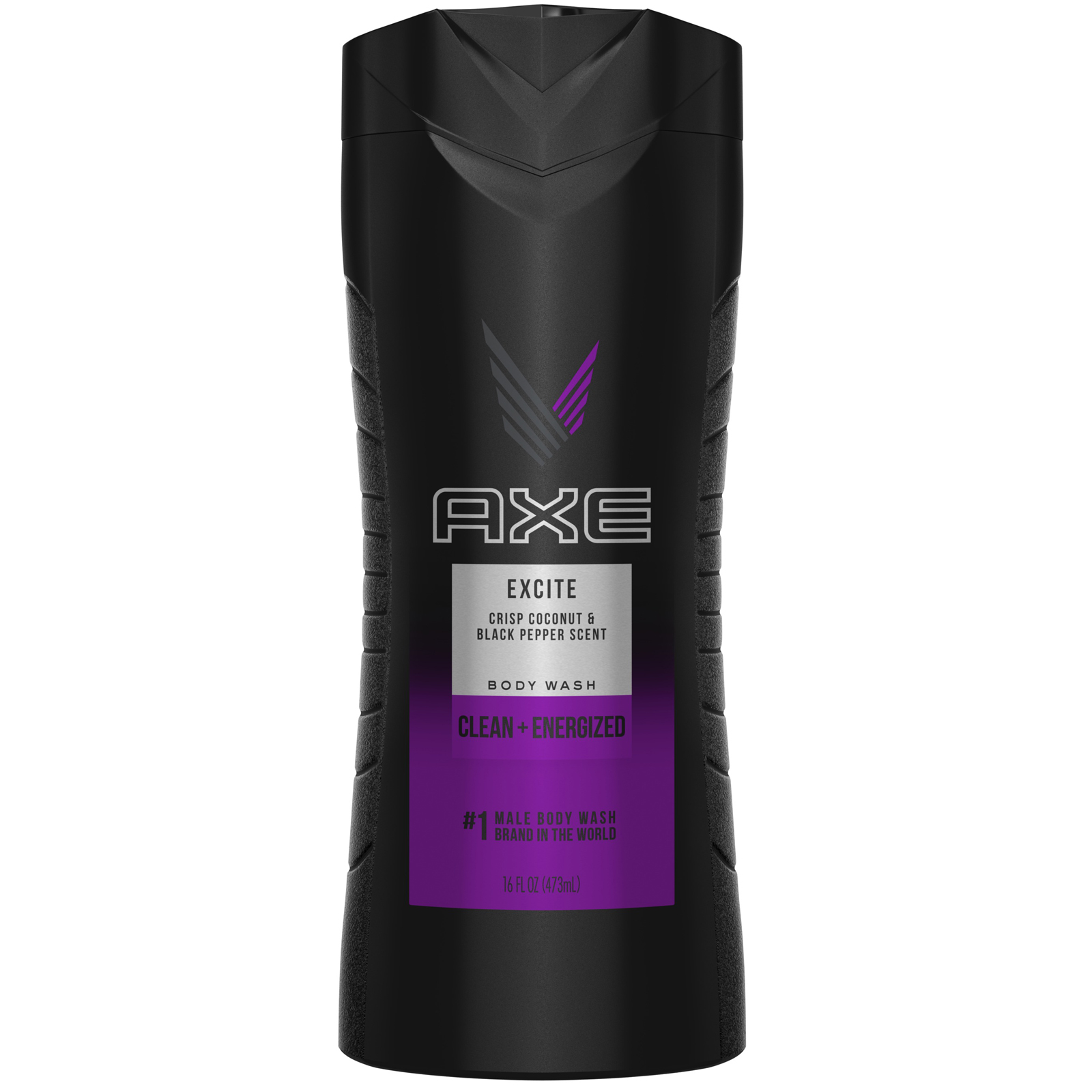 Axe, Sabonete líquido Excite, coco crocante e pimenta preta, 473 ml