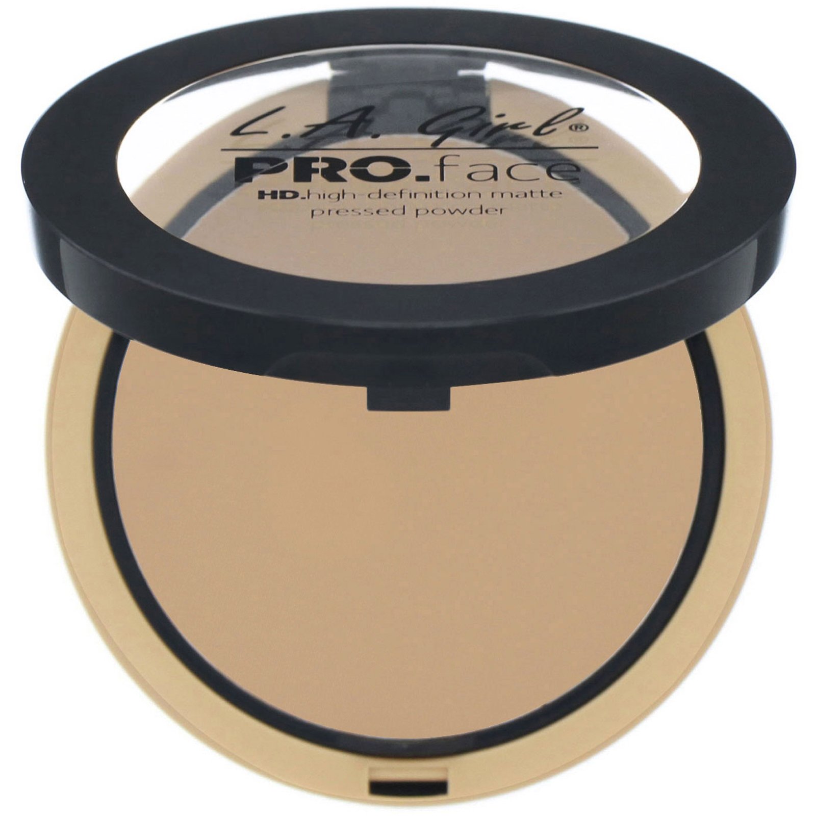 L.A. Girl, Pó prensado mate Pro Face HD, True Bronze, 7 g
