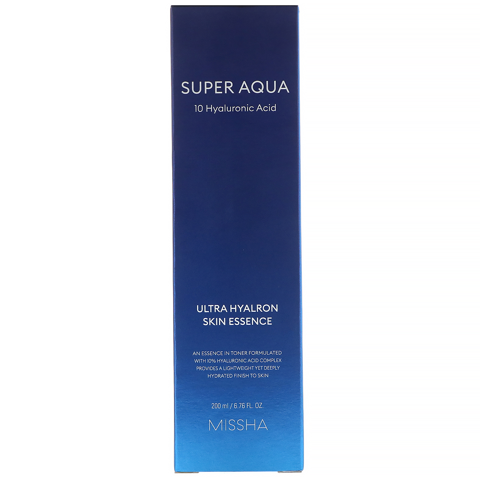 Missha, Super Aqua, Essência Ultra Hyalron para Pele, 6,76 fl oz (200 ml) - Imagem 2