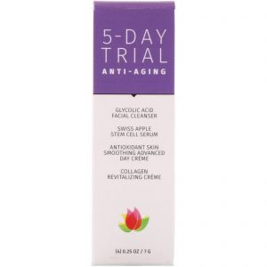 Reviva Labs, 5-Day Trial Kit, Anti-Aging, 4 Piece Kit, 0.25 oz (7 g) Each