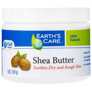 Earth's Care, Manteiga de Karité, 100% Pura, 170 g