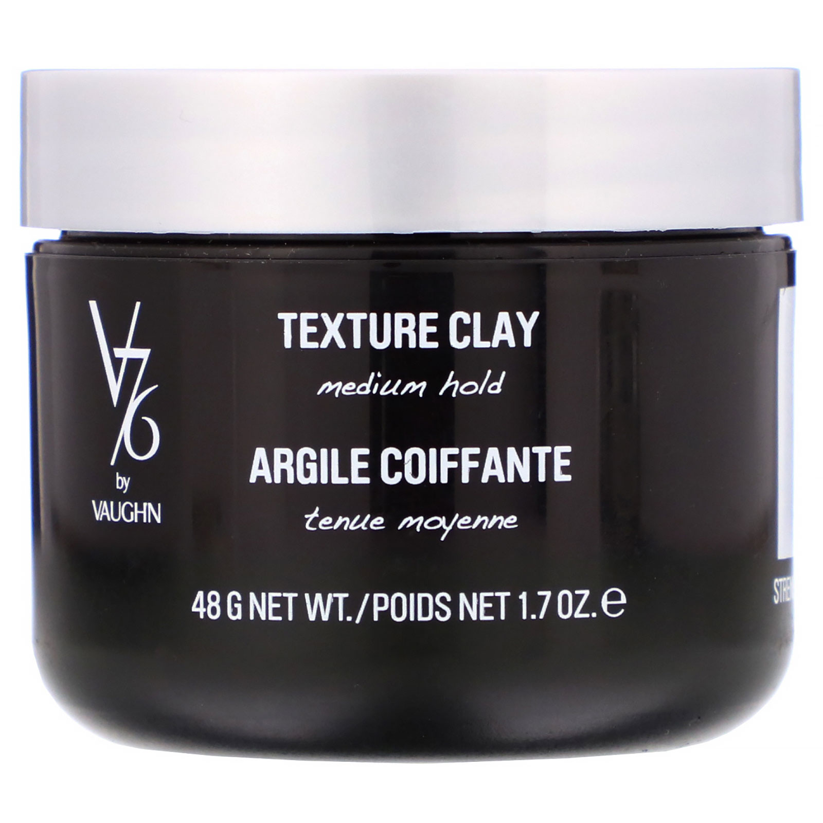 V76 By Vaughn, Texture Clay, Medium Hold, 1.7 oz (48 g) - Imagem 2