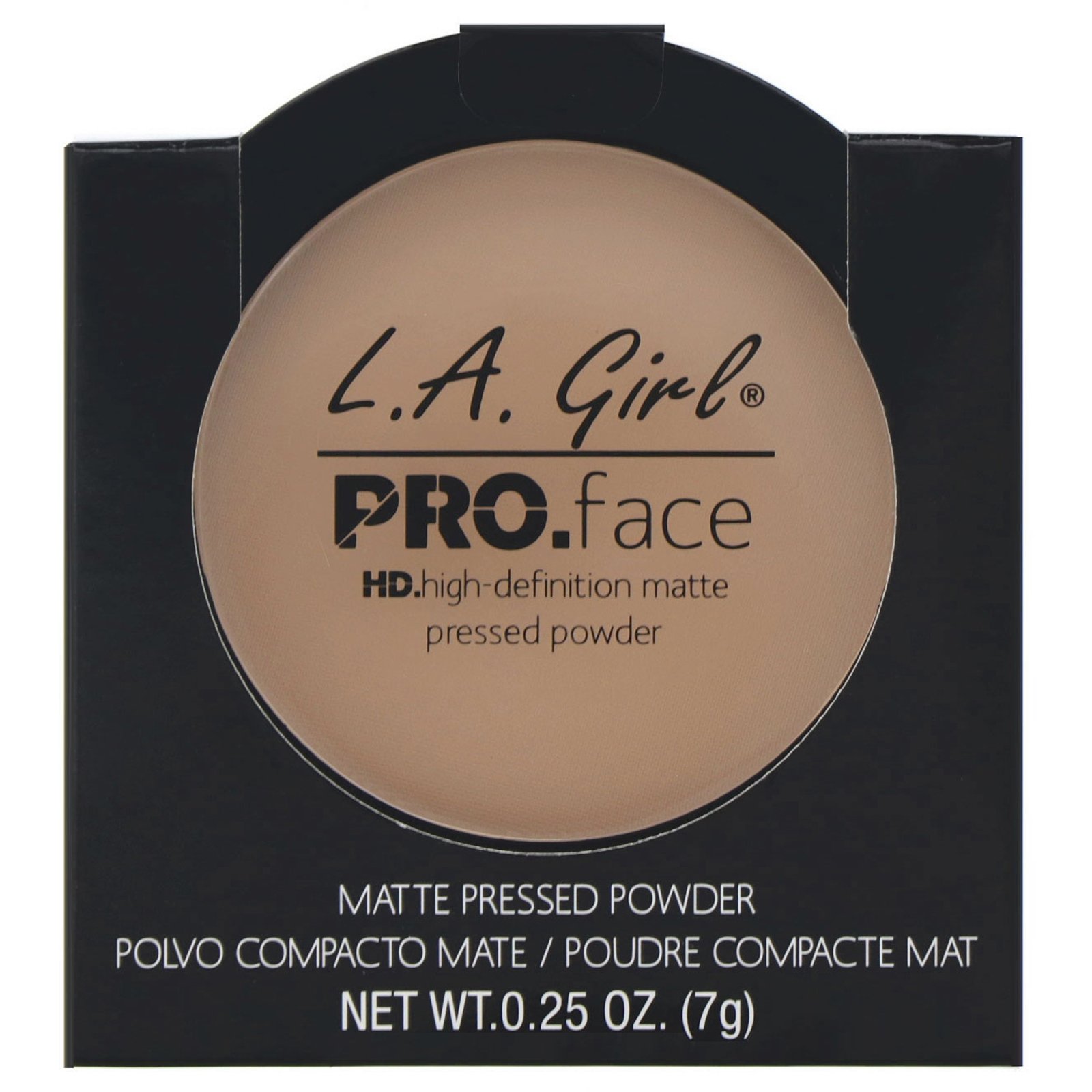 L.A. Girl, Pó prensado mate Pro Face HD, True Bronze, 7 g - Imagem 2