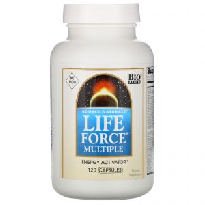 Source Naturals, Life Force Multiple, Sem Ferro, 120 Cápsulas