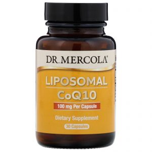 Dr. Mercola, CoQ10 Lipossomal, 100 mg, 30 Cápsulas