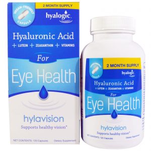 Hyalogic , Hialurônico da Visão, Ácido Hialurônico, 120 cápsulas