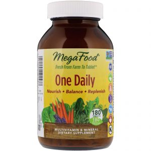 MegaFood, Um por dia, 180 Comprimidos