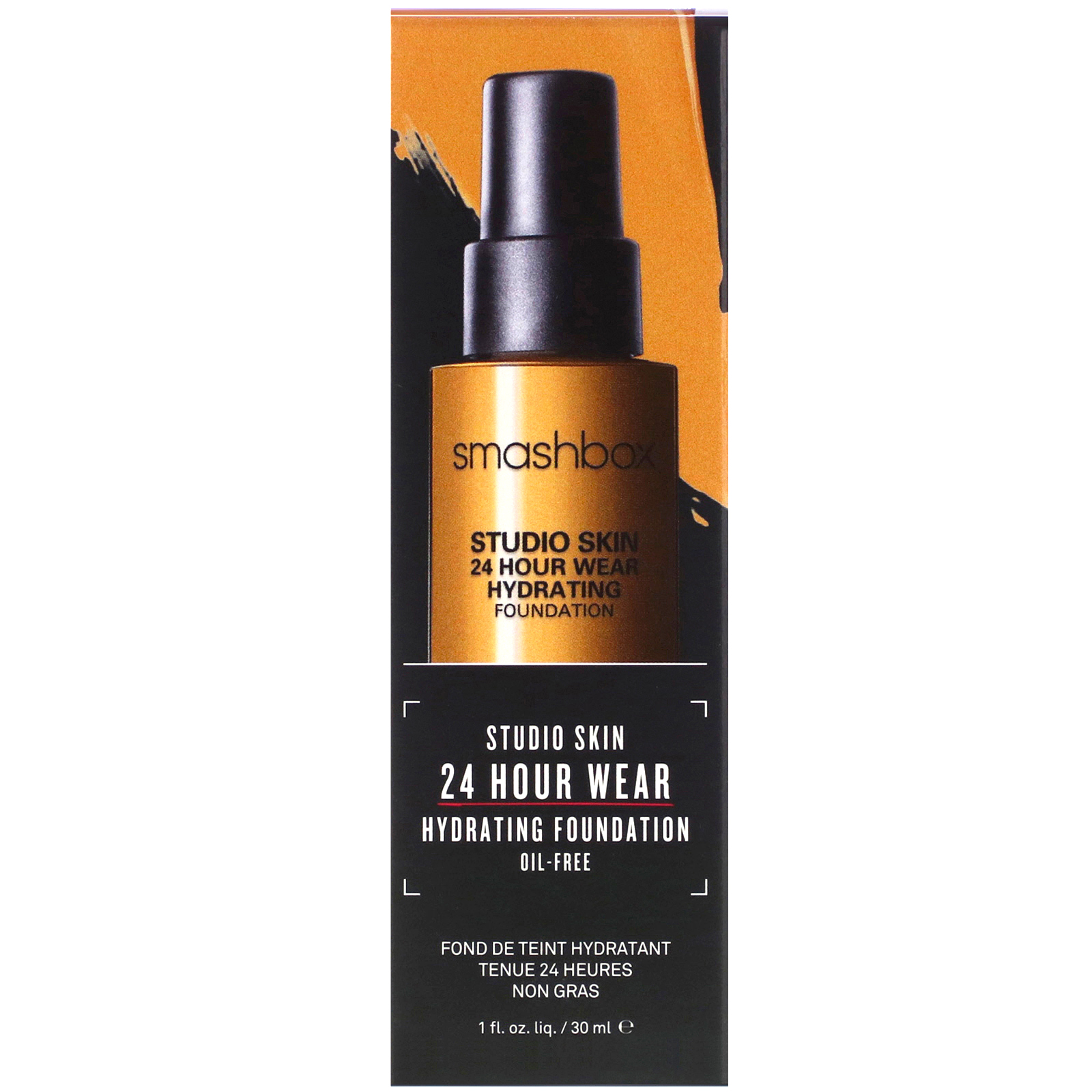 Smashbox, Studio Skin 24 Hour Wear Hydrating Foundation, 3.2 Medium Dark with Neutral Undertone, 1 fl oz (30 ml) - Imagem 2