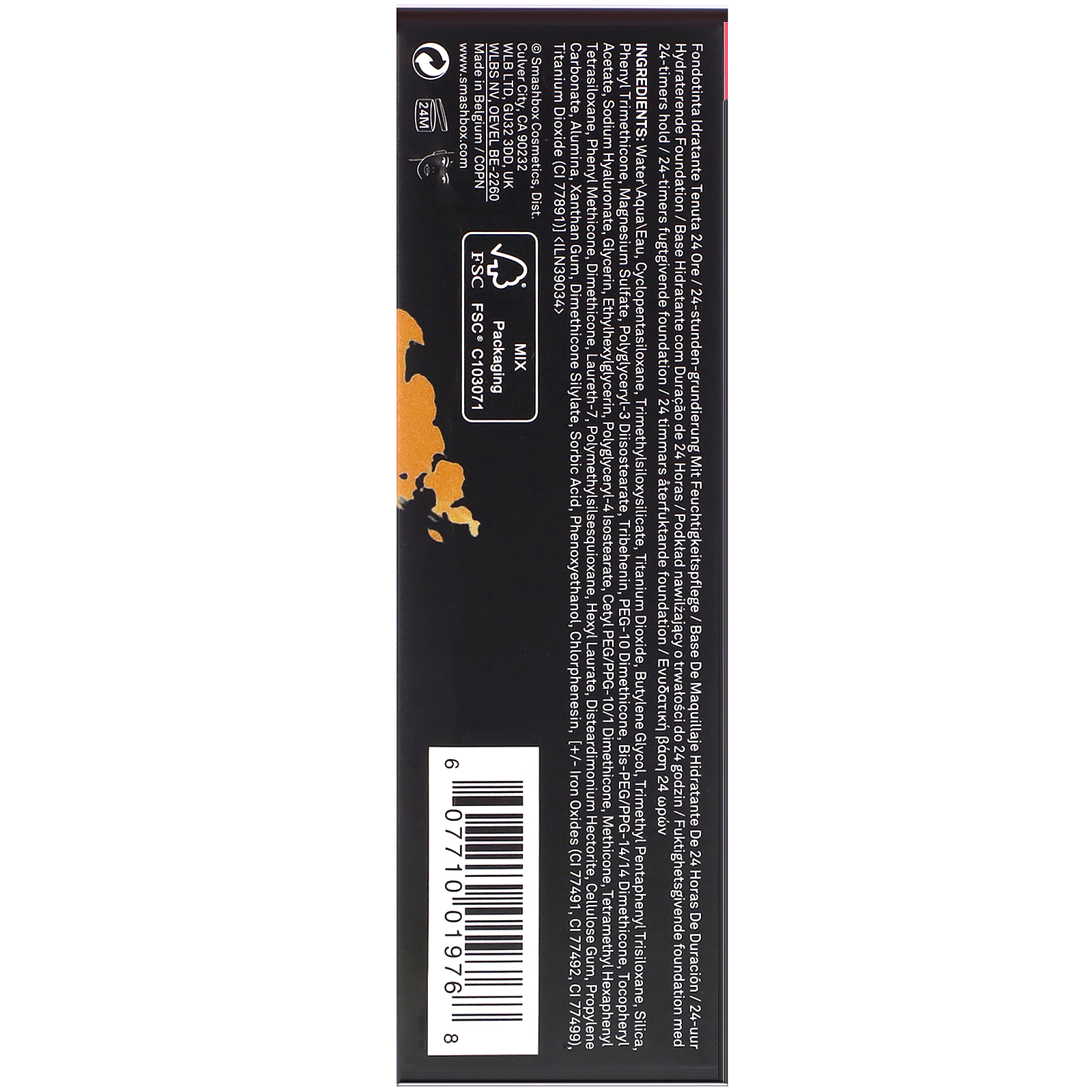 Smashbox, Studio Skin 24 Hour Wear Hydrating Foundation, 3.2 Medium Dark with Neutral Undertone, 1 fl oz (30 ml) - Imagem 3