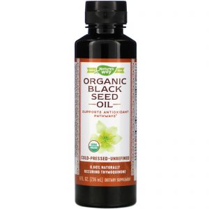 Nature's Way, 100% Óleo de Semente Preta Orgânico, 235 ml (8 fl oz)