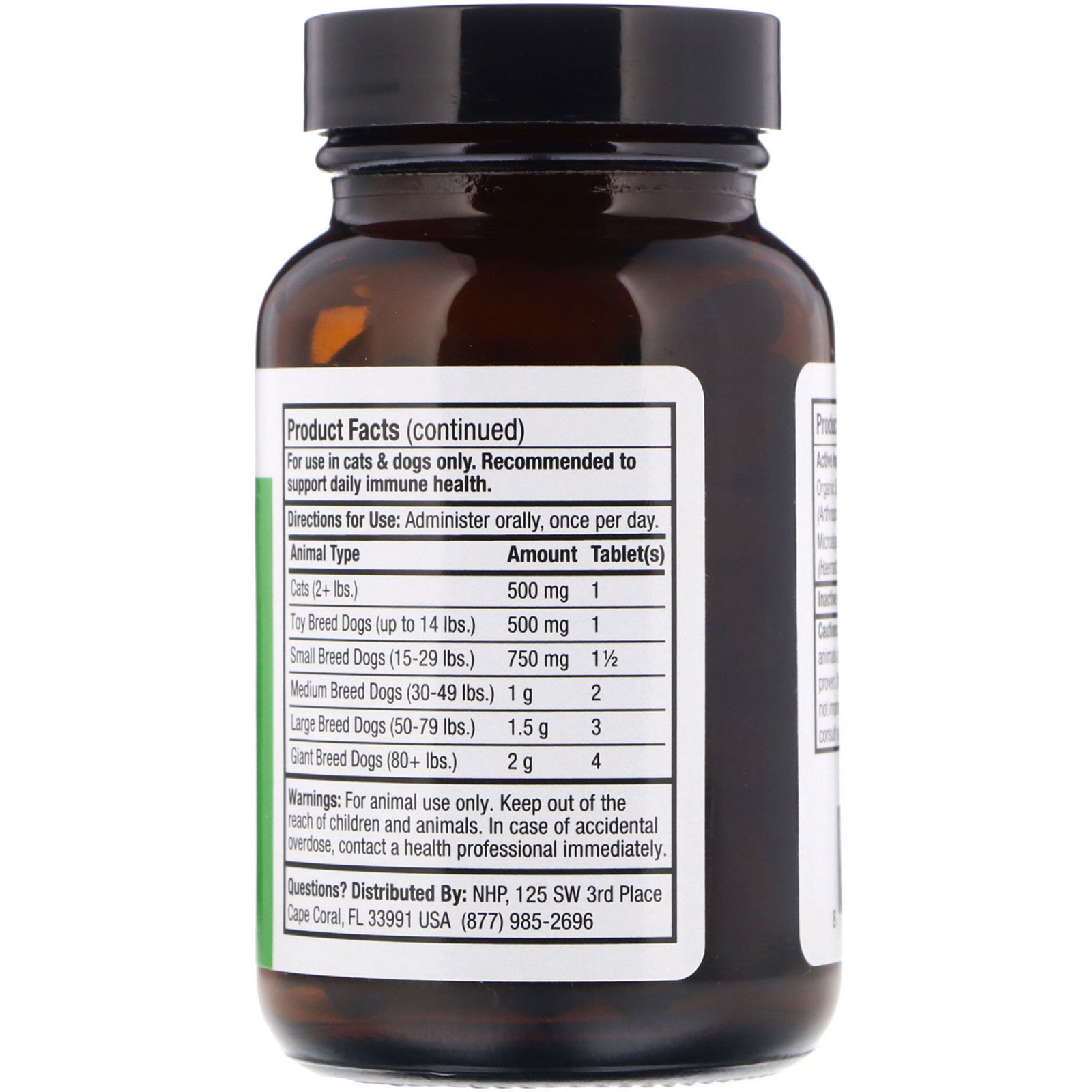 Dr. Mercola, SpiruGreen, For Cats & Dogs, 180 Tablets - Imagem 2