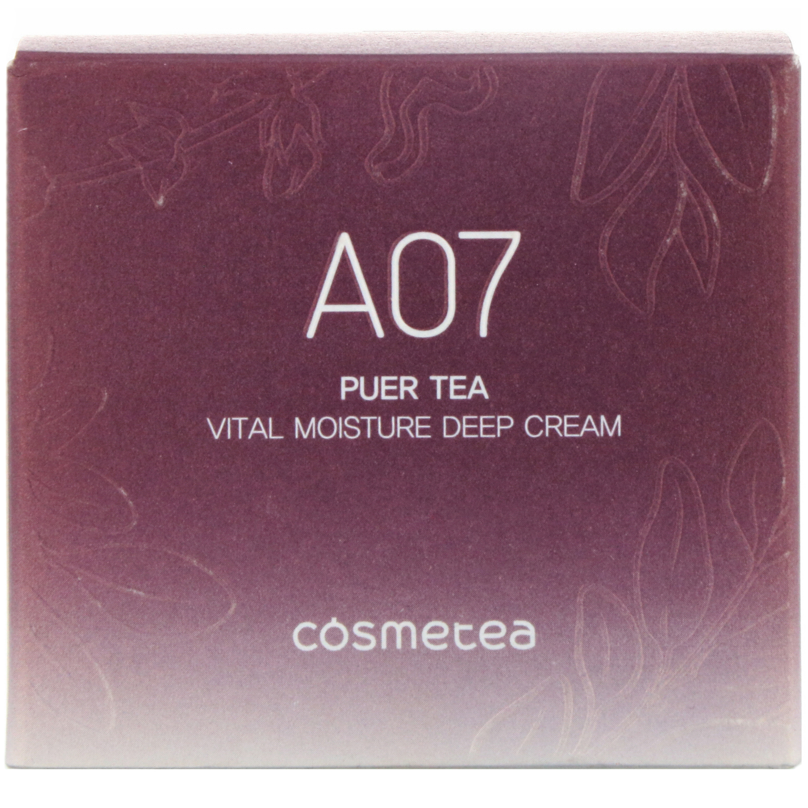 Cosmetea, Puer Tea Vital Moisture, Creme de Hidratação Profunda, 50 g (1,76 oz) - Imagem 2