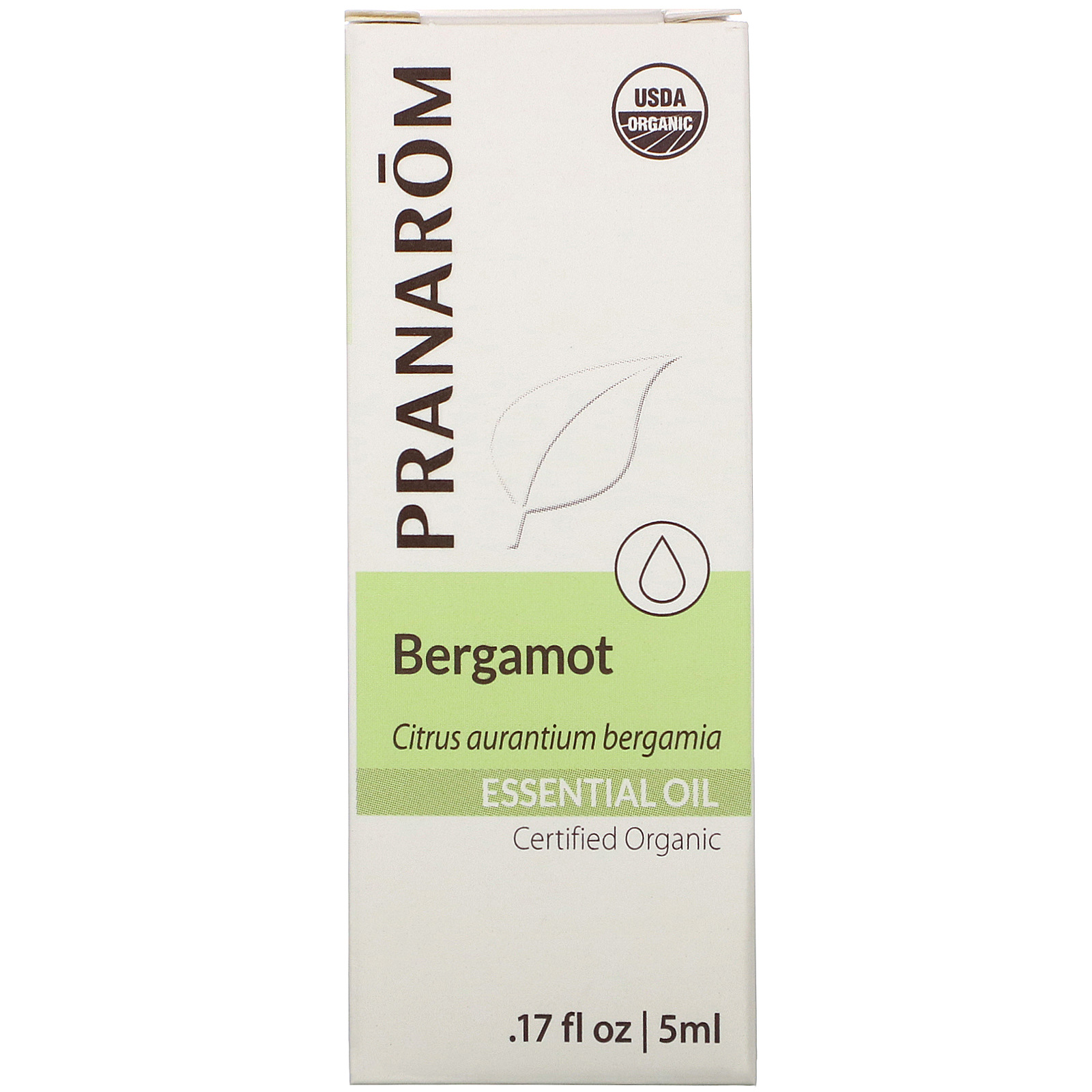 Pranarom, Essential Oil, Bergamot, .17 fl oz (5 ml) - Imagem 2