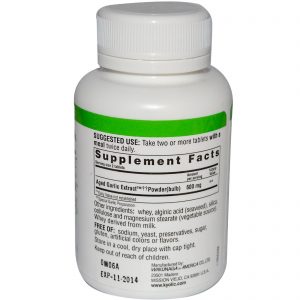 Kyolic, Cardiovascular, Fórmula 100, 200 comprimidos