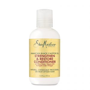 SheaMoisture, Jamaican Black Castor Oil, Strengthen & Restore Conditioner, 3.2 oz (95 ml)