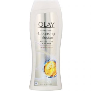 Olay, Sabonete Líquido Corporal Microscrubbing Cleansing Infusion, Gengibre Triturado, 650 ml (22 fl oz)