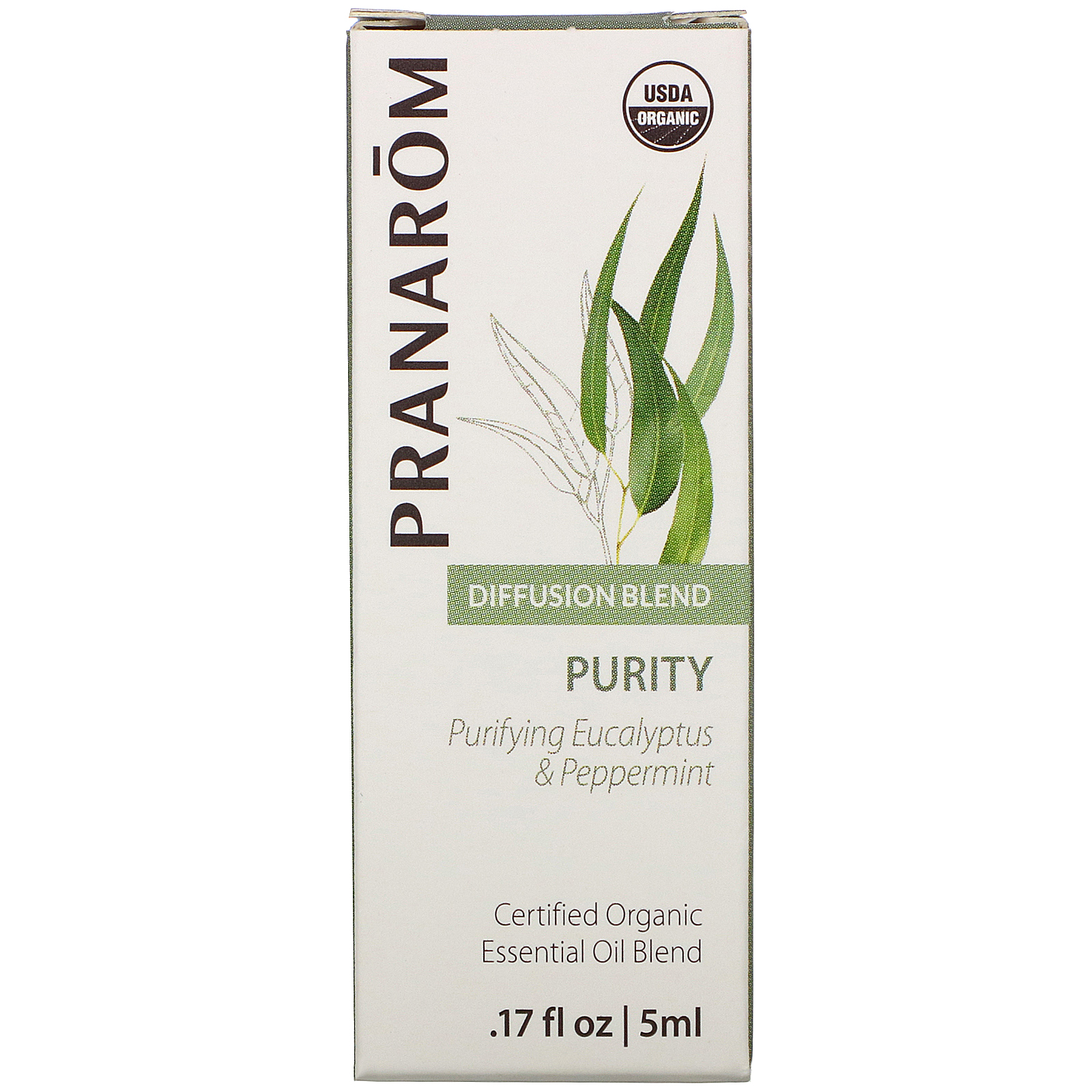 Pranarom, Essential Oil, Diffusion Blend, Purity, .17 fl oz (5 ml) - Imagem 2