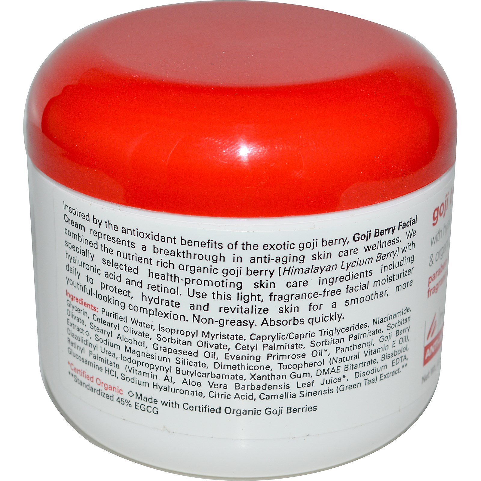 Home Health, Creme Facial de Goji Berry, 4 oz. (113 g) - Imagem 2