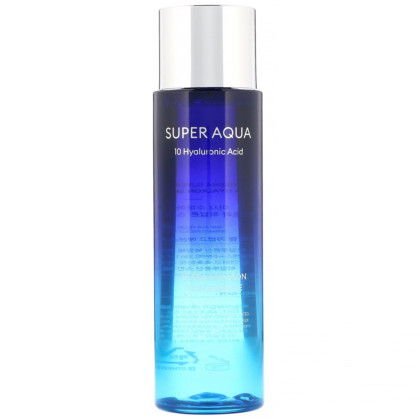 Missha, Super Aqua, Essência Ultra Hyalron para Pele, 6,76 fl oz (200 ml)