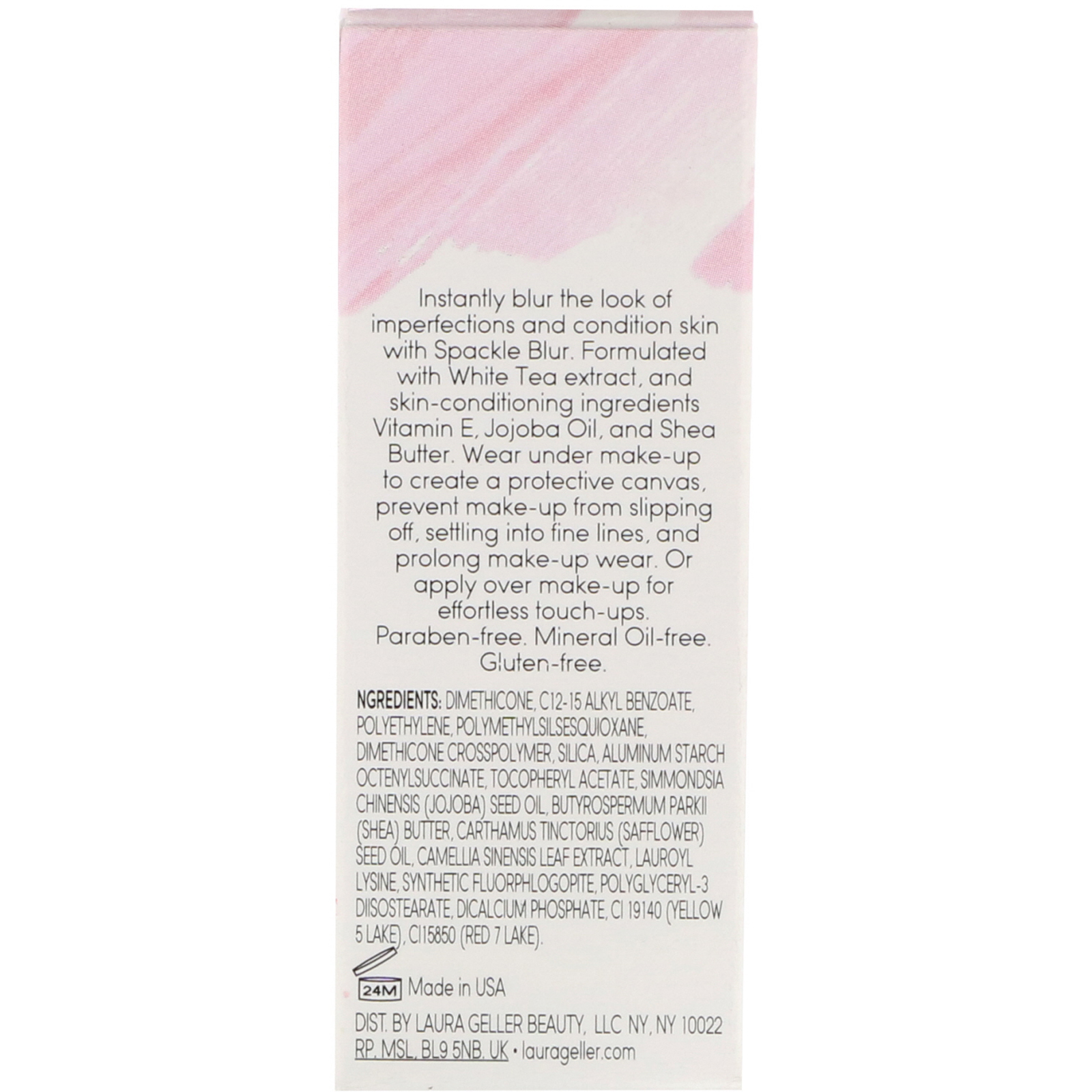 Laura Geller, Bastão Spackle Blur, Hydrate, 9,5 g - Imagem 3