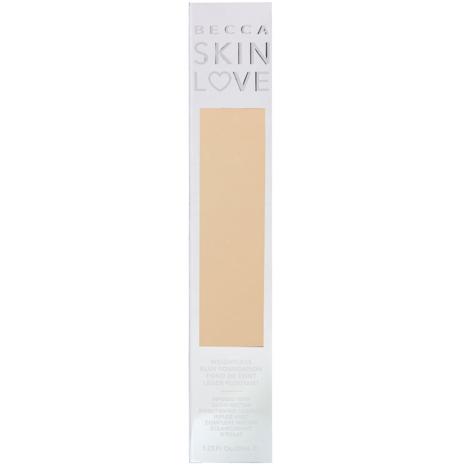 Becca, Skin Love, Weightless Blur Foundation, Linen, 1.23 fl oz (35 ml) - Imagem 2
