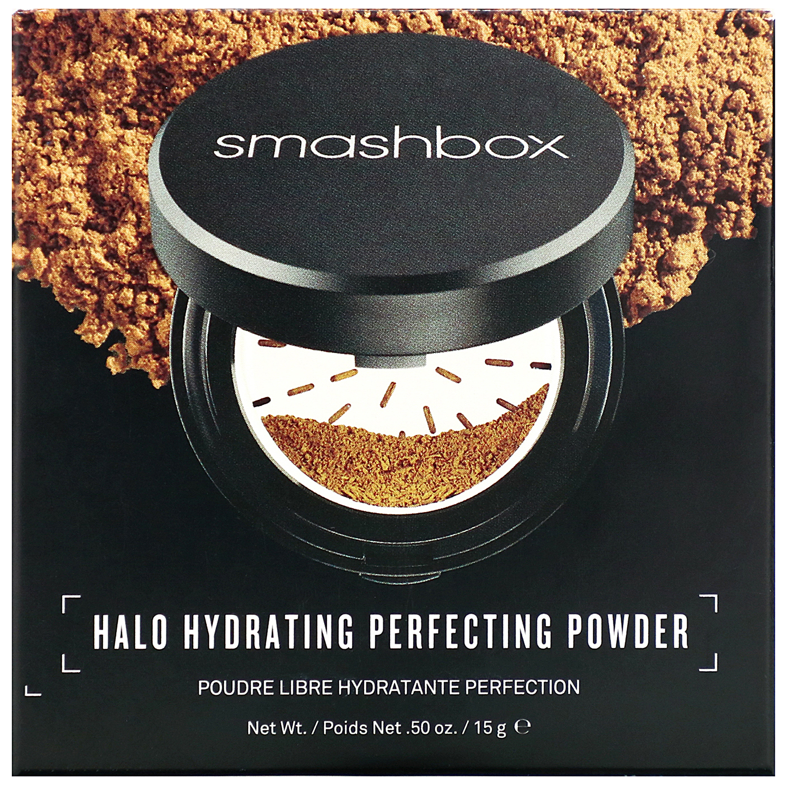 Smashbox, Halo Hydrating Perfecting Powder, Medium/Dark, .50 oz (15 g) - Imagem 2