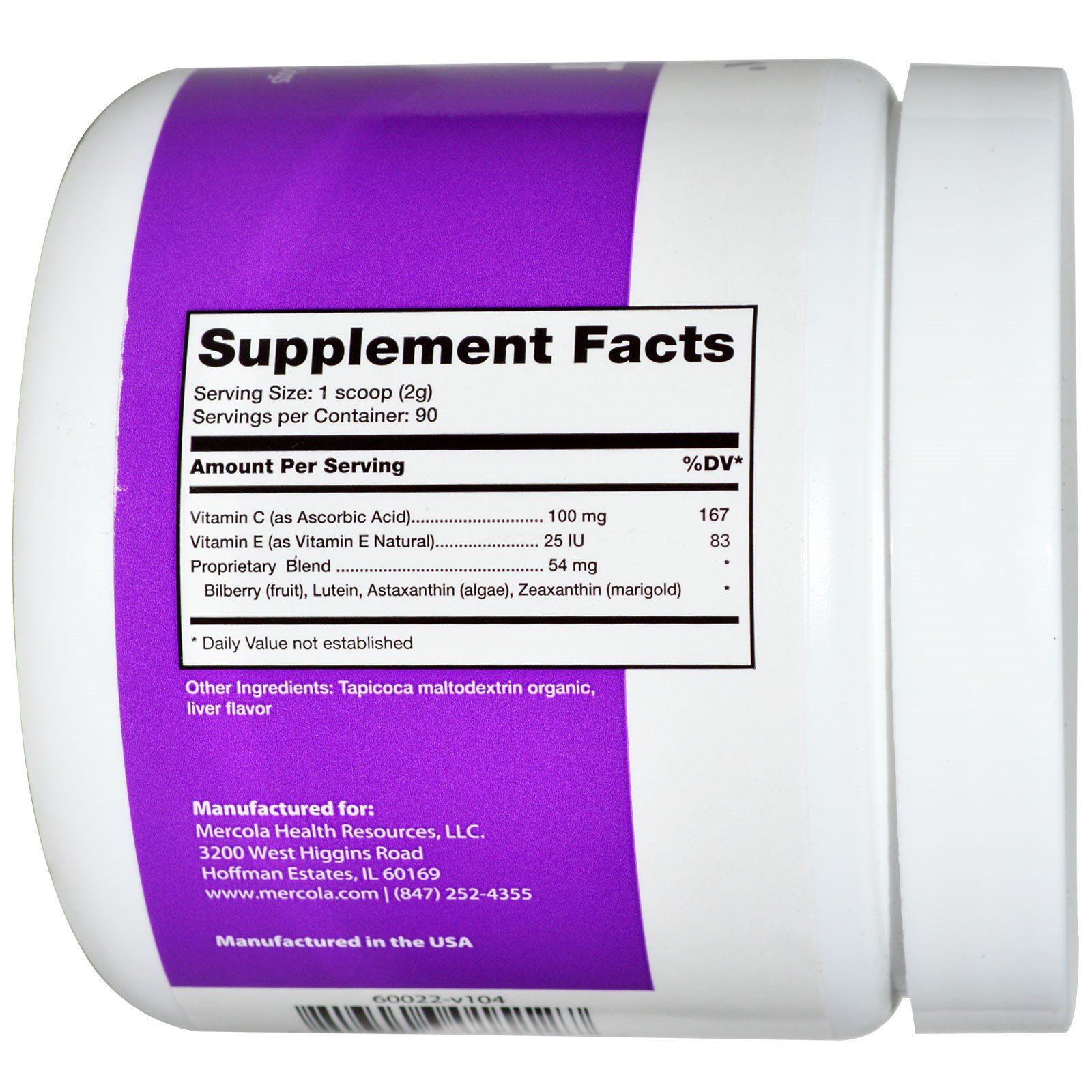 Dr. Mercola, suporte para os olhos, 6,35 oz. (180 g) - Imagem 2
