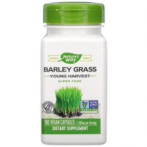 Nature's Way, Barley Grass, Young Harvest, 1,500 mg, 100 Vegan Capsules