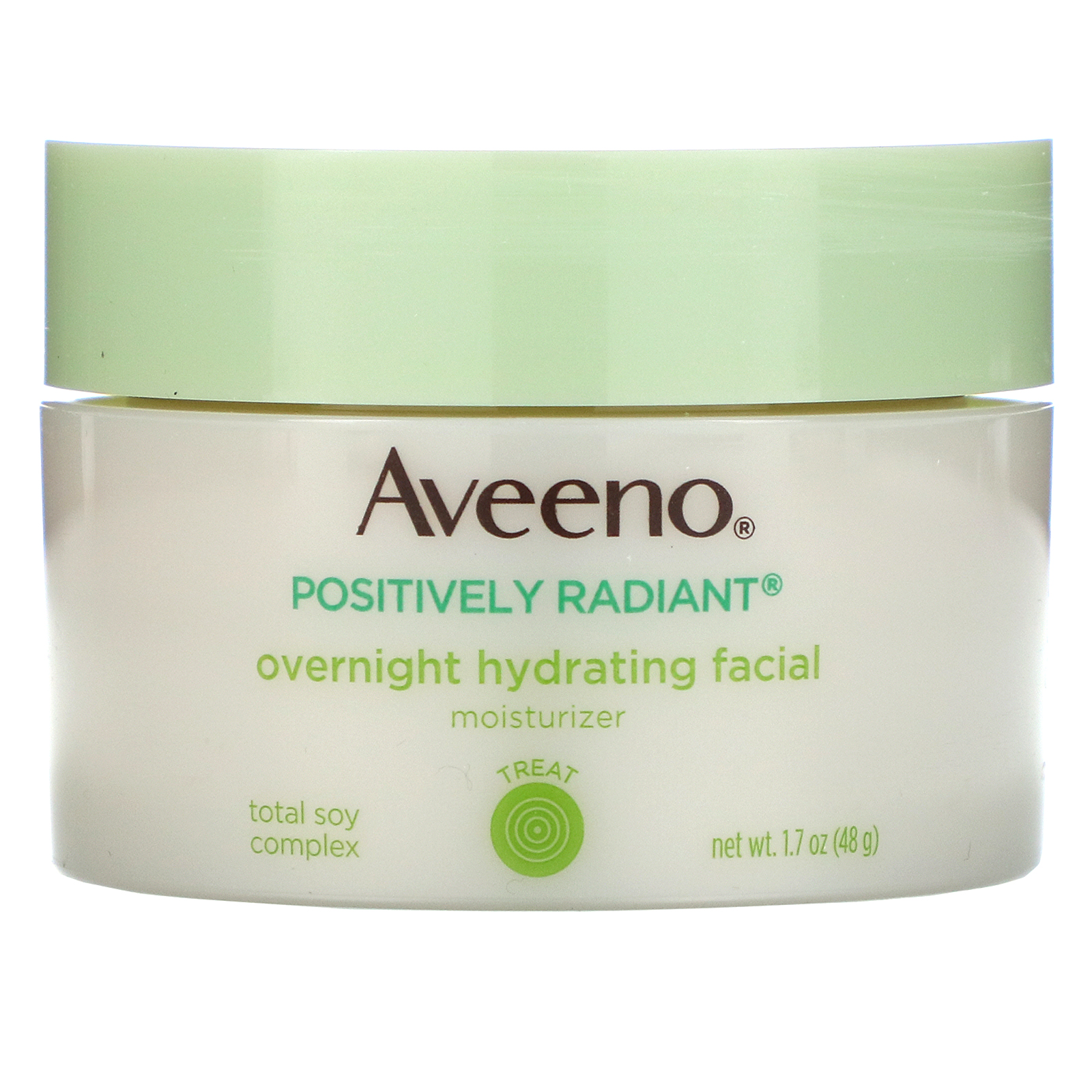 Aveeno, Active Naturals, Positivamente Radiante, Hidratante Facial Noturno, 48 g (1,7 oz)