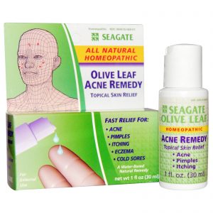Seagate, Antiácne folha de oliva, 1 fl. oz. (30 mL)