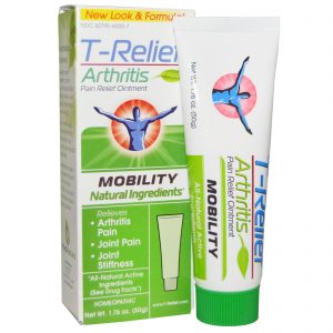 MediNatura, T-Relief, Arnica +12, Arthritis Pain Relief Cream, 2 oz (57 g)