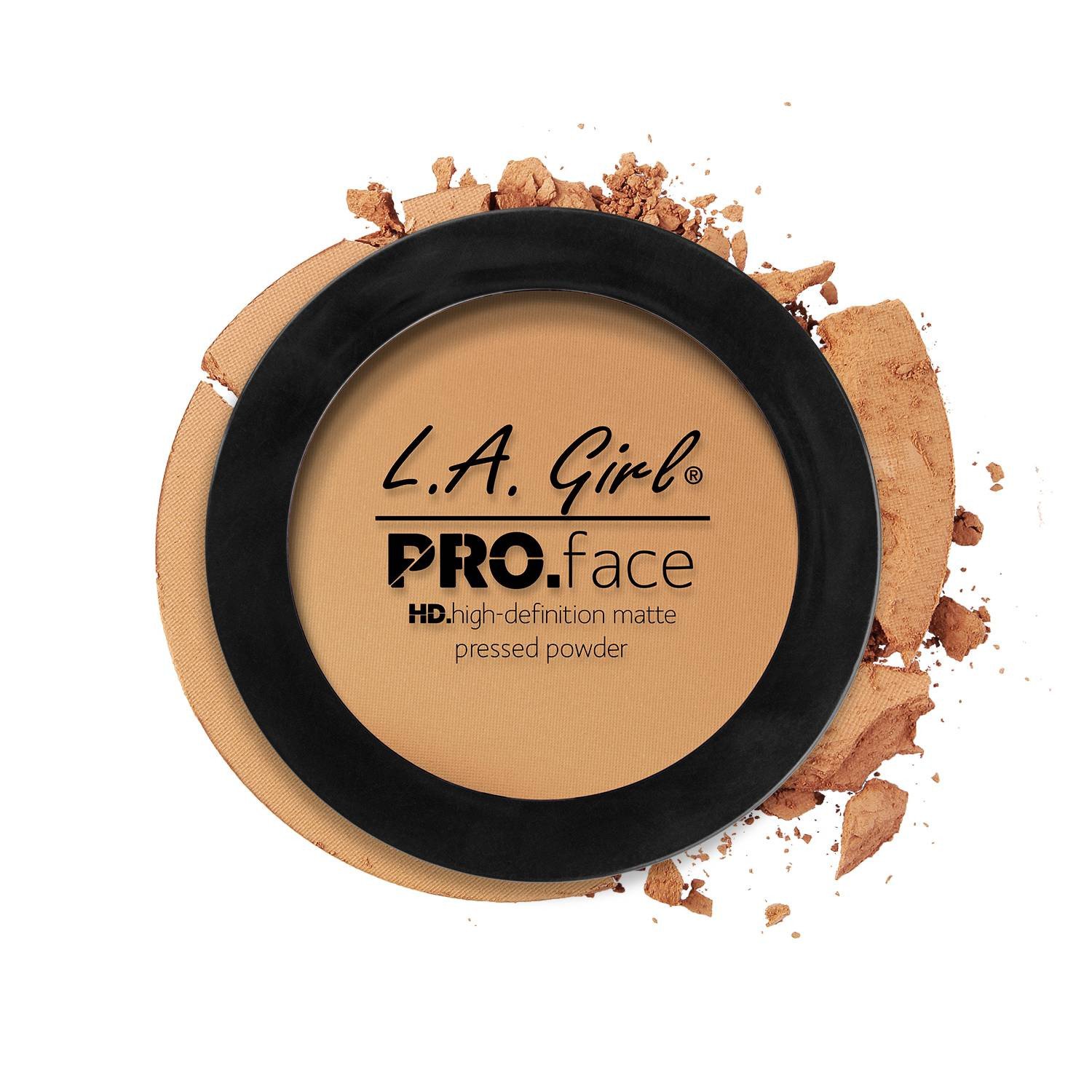 L.A. Girl, Pó prensado mate Pro Face HD, True Bronze, 7 g - Imagem 4