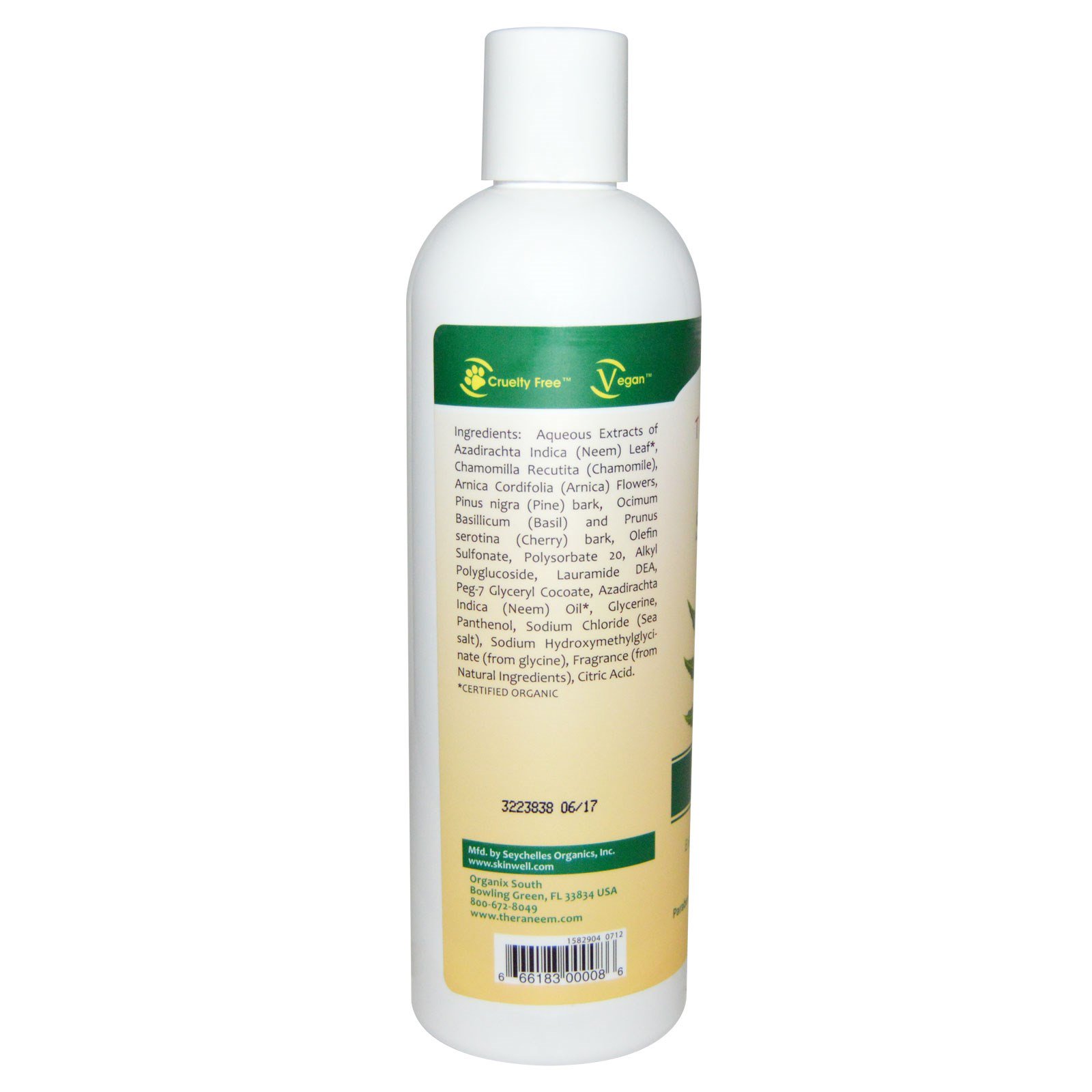 Organix South, TheraNeem Pets, Neem Therapé, Shampoo para Animais de Estimação, 360 ml (12 fl oz) - Imagem 2