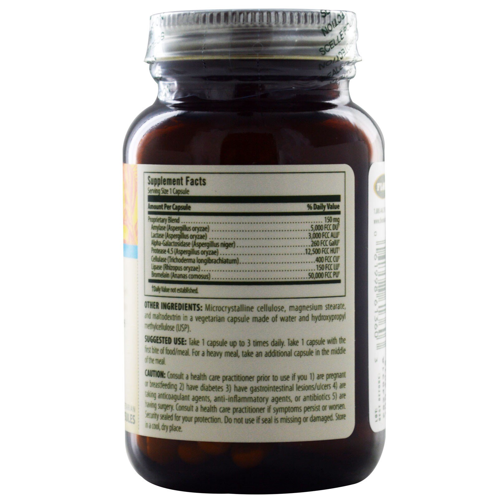 Flora, Udo's Choice, Blend de Enzimas, 90 cápsulas vegetarianas - Imagem 2