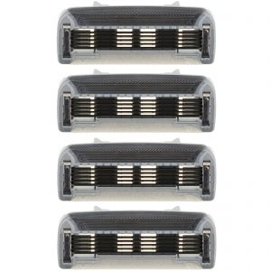 Bulldog Skincare For Men, Refil Original de Lâminas de Aço, Quatro Cartuchos de 5 Lâminas