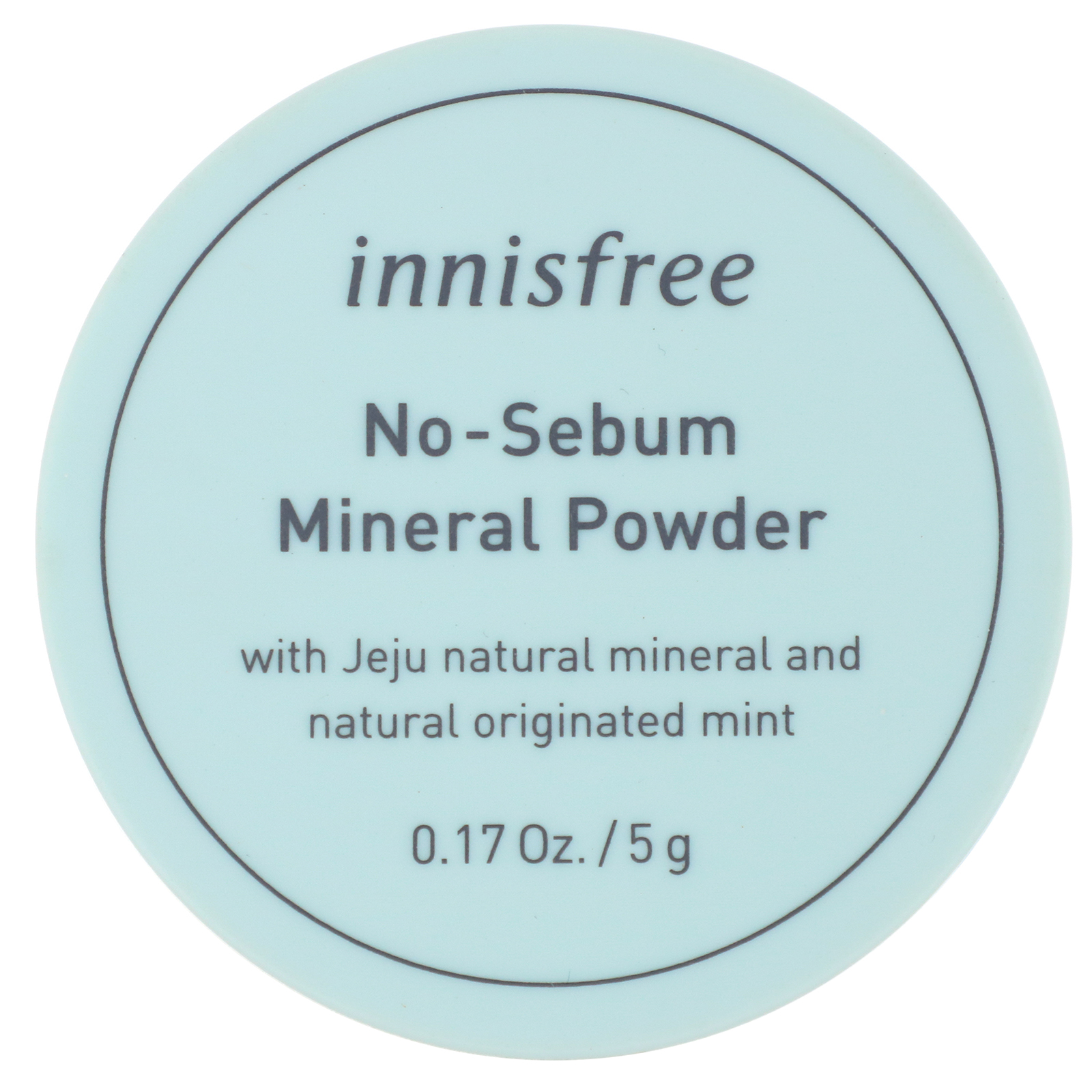 Innisfree, Pó Mineral Sem Sebo, 5 g (0,17 oz)