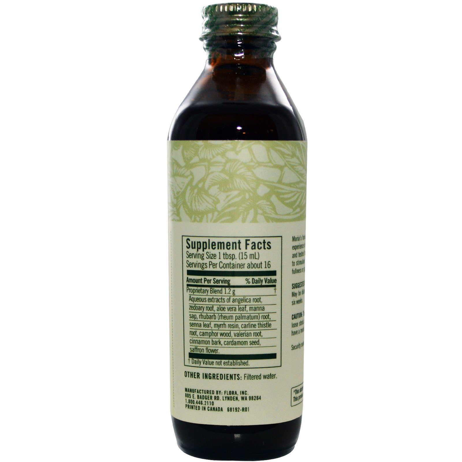 Flora, Swedish Bitters, 250 ml (8,5 fl oz) - Imagem 2