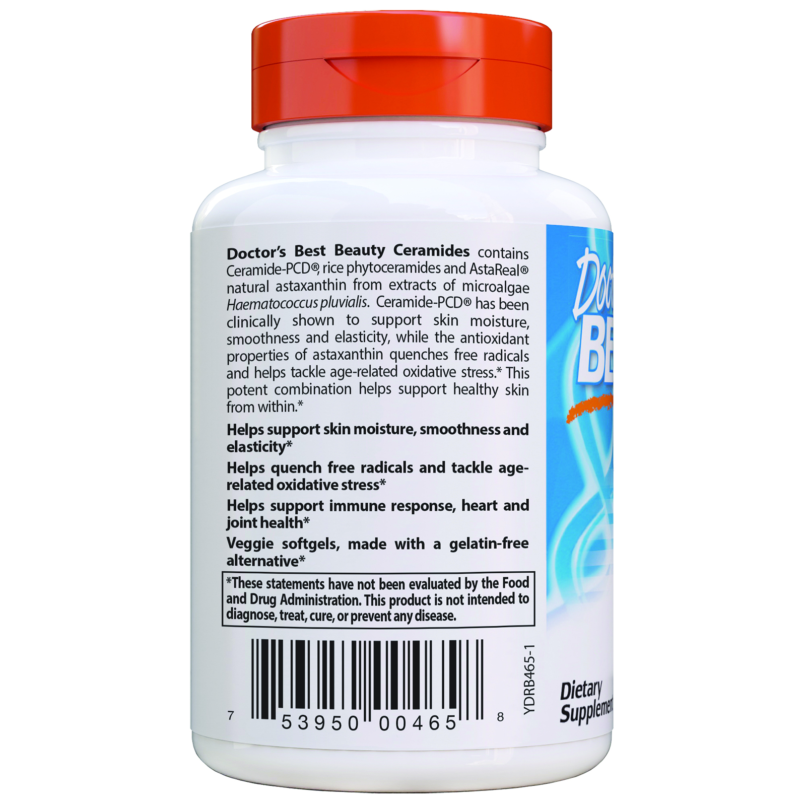 Doctor's Best, Ceramidas de Beleza com Ceramida-PCD - Imagem 3