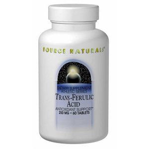 Source Naturals, Ácido Transferúlico, 250 mg, 60 comprimidos