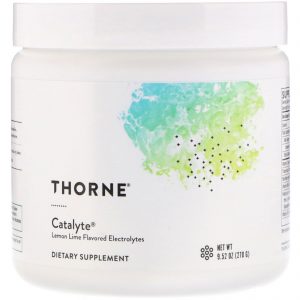 Thorne Research, Catalyte, eletrólitos sabor lima-limão, 9,52 oz (270 g)