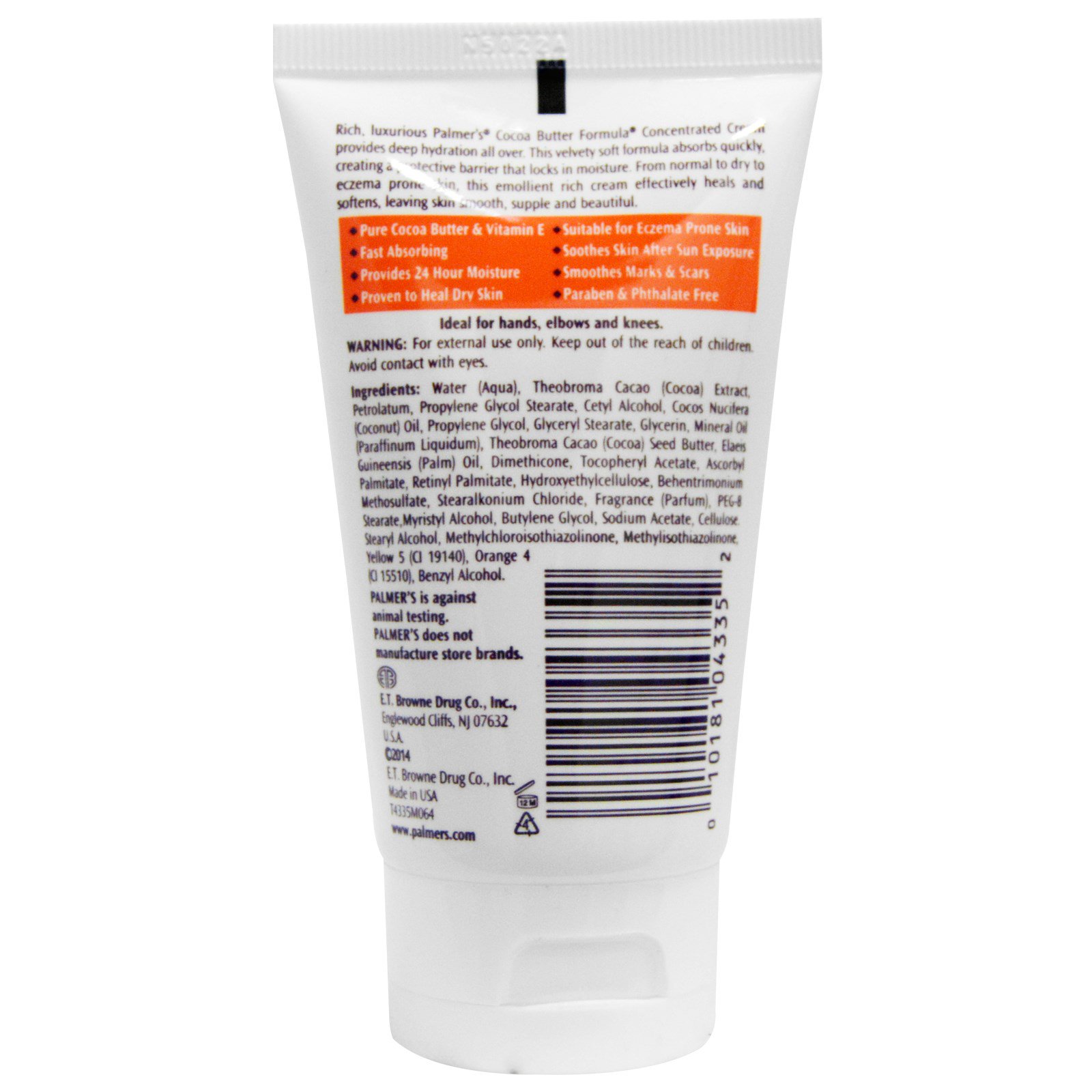 Palmer's, Fórmula de Manteiga de Cacau, Creme Concentrado, 60 g (2,1 oz) - Imagem 2