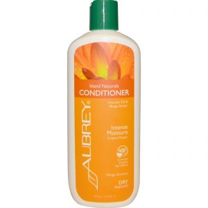 Aubrey Organics, Condicionador Island Naturals, Reparo Tropical, Hidratação de Cabelos Secos, frasco de 11 oz (325 ml)
