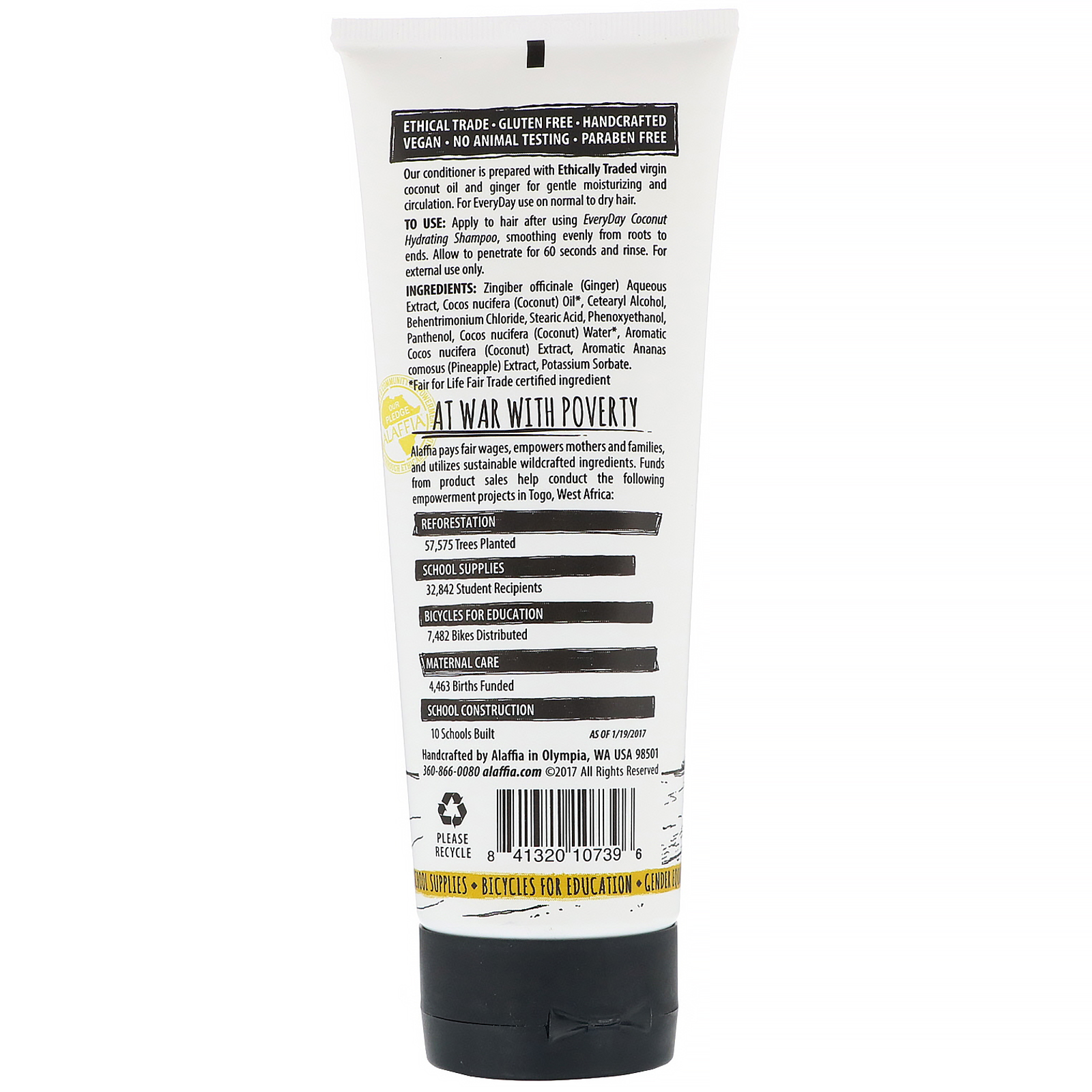 Everyday Coconut, Condicionador, Coco e Abacaxi, 236 ml (8 fl oz) - Imagem 2