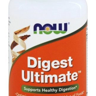 Digerir Platina Saudável Digestão Apoiar - Cápsulas vegetarianas 60 NOW Foods